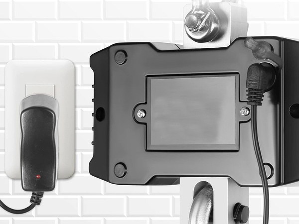 Hook-on 500kg hanging storage weighters lcd display battery