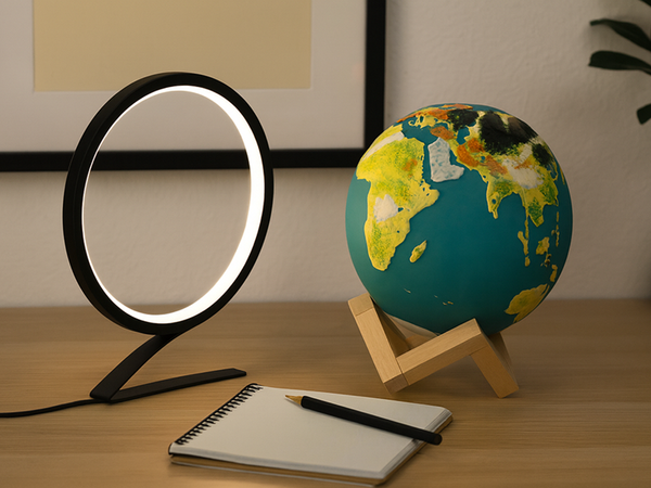 3d rgb globe light naktslampiņa ar tālvadības pulti, 20 režīmi, pieskāriena funkcija, bērniem