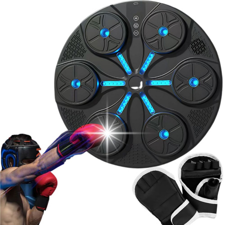 Boxing shield box trainer mma music usb 8 niveaux+ gants de boxe