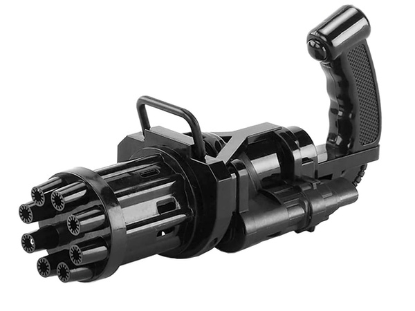 Pistol cu bule de săpun lichid automat