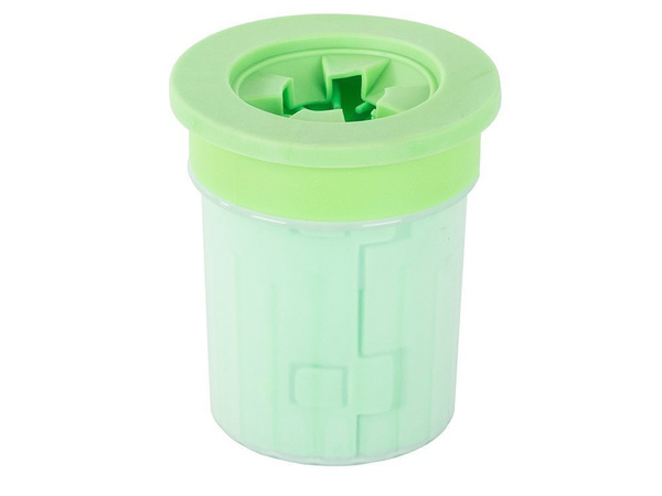Vaso de silicona para limpiar patas de perro pequeño