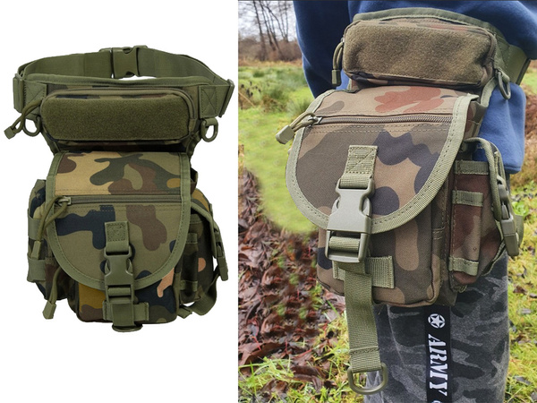 Șold pouch picior sac militar tactic capacious militare rinichi