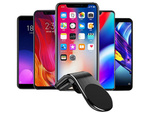 Support magnétique de voiture pour grille de téléphone
