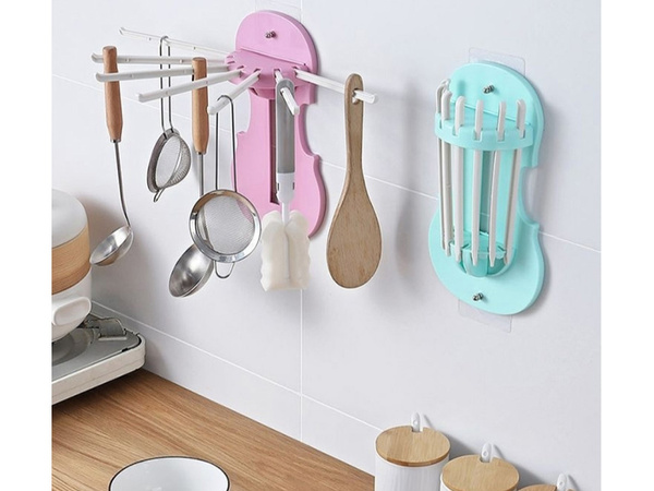 Toallero para baño cocina plegable