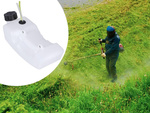 Complete petrol tank for brushcutters fuel tank hose with filter cap 1.2l