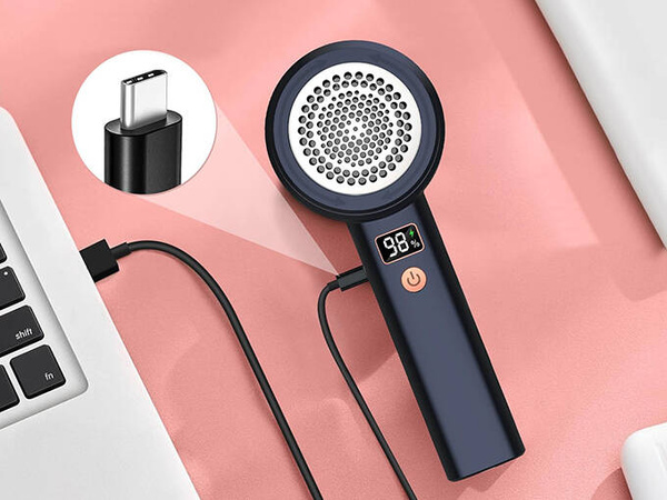 Rasoir pour vêtements tissus d'ameublement plis pulls canapés puissant et grande batterie rechargeable