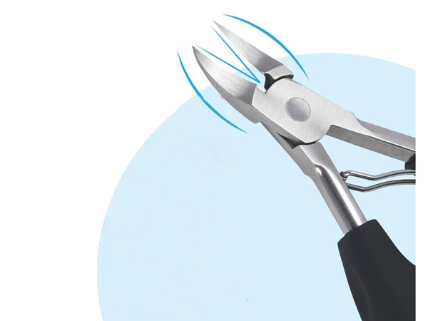 Tăietor de unghii încarnate tăietor de cuticule tăietor de unghii profesional oțel