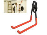 Crochet double porte-outils atelier vélo au garage