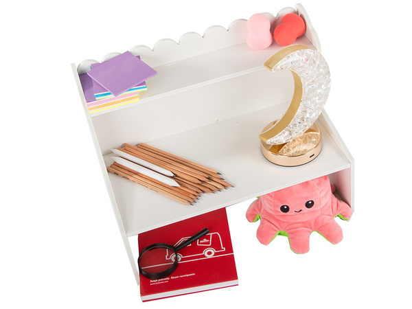Desk organiser desk cabinet shelves bookcase