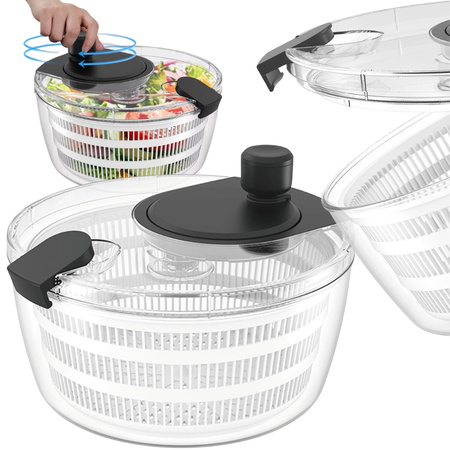 Séchoir centrifuge séchoir à salade légumes rotatif 4 l panier passerelle tamis