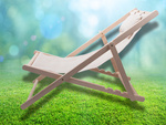 Chaise longue en bois chaise de plage chaise de jardin pliante coussin de plage