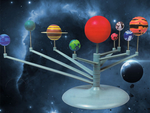 Set de pictură creativă sistem solar model educațional planete 3d
