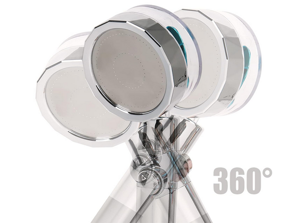 SPRCHOVÁ HLAVICE S TURBÍNOVÝM FILTREM NÁHRADNÍ VENTILÁTOR SPRCHA