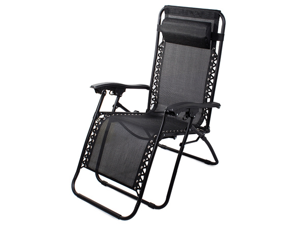 Faltbarer strandstuhl zero gravity 2in1 touristic chair