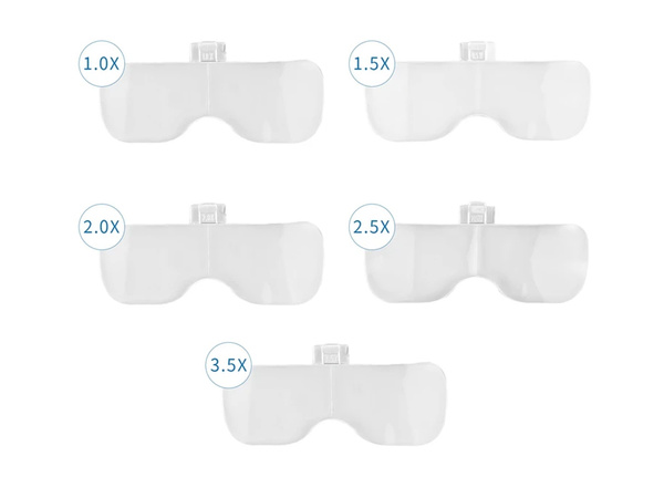 Фара увеличительное стекло с 4 светодиодами 3,5 точность фара профессиональный