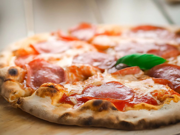 Four à pizza électrique 1000w revêtement antiadhésif cuisson rapide