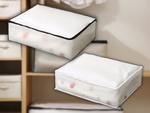 Bedding organiser clothes bin blanket cover zipper cover xl