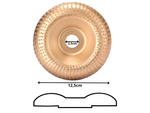 Madera lijado disco talla cepillo angular oro