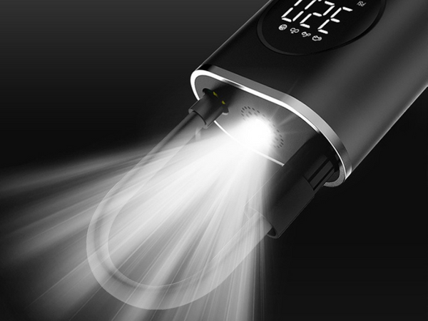 Pompe à batterie pour vélo voiture compresseur électrique 10 bar lcd