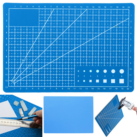 Alfombrilla de corte autorreparable a5 modeling pad