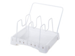 Dish drying rack lid rack