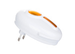 Dzwonek bezprzewodowy 230v 150m melodie led