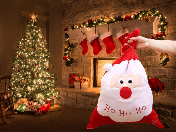 Sac cadeau de noël grand sac