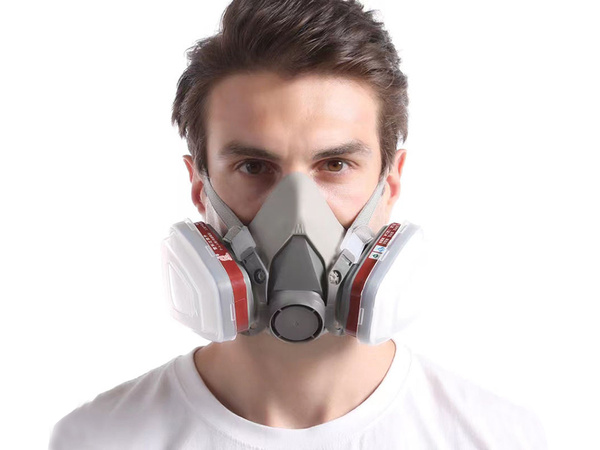 LACKIERMASKE HALBMASKE STAUBschutzmaske FILTER EINSÄTZE 6200