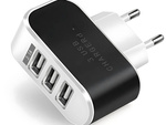 Vysokorýchlostná 5w 3 x usb quick charge 3.0 univerzálna nabíjačka 3.1a