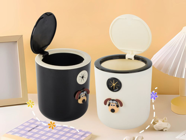 MINI SZEMETESKOSÁR KUTYA GYEREKSZOBÁBA 2L CLICK KICSI KÉZREÁLLÓ