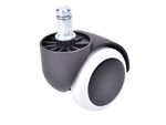 Roulettes de chaise pivotante en caoutchouc 5pcs
