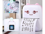 Mini traadita termoprinter, kaasaskantuv printer fotode ja märkmeid printimiseks