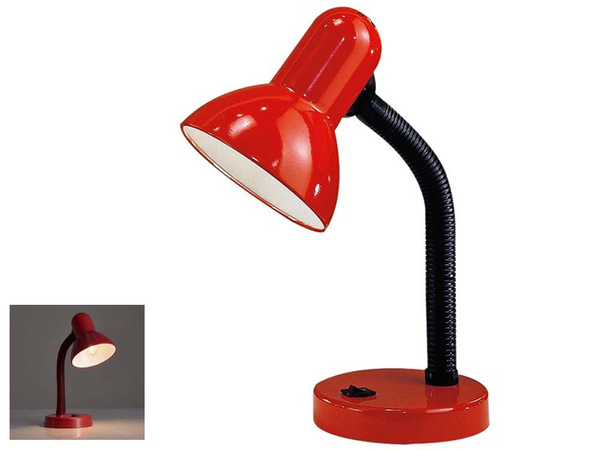 Adjustable school desk lamp nightstand