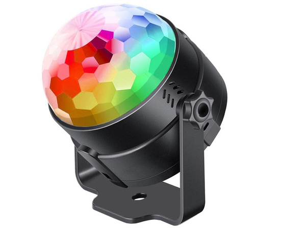 Diszkógömb led reflektor rgb projektor