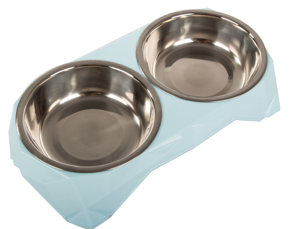 Metal dual dog box 350ml x 2
