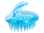 Silicone massage brush for head and body wash