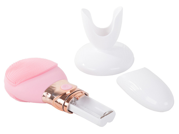 Facial cleansing brush sonic massager