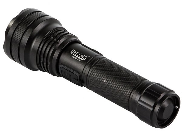 Военный тактический bailong zoom led фонарь xhp160