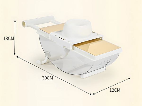 Ročni strgalnik za zelenjavo, večnamenski rezalnik s 6 rezili