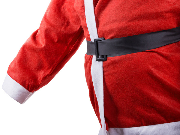 Oče božič kostum za dečka klobuk brado