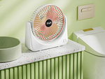 Galda ventilators ventilators bezvadu usb kluss uzlādējams 3 režīmi