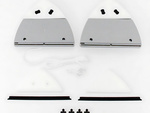 Double-sided magnetic window cleaner strong magnets precise squeegee