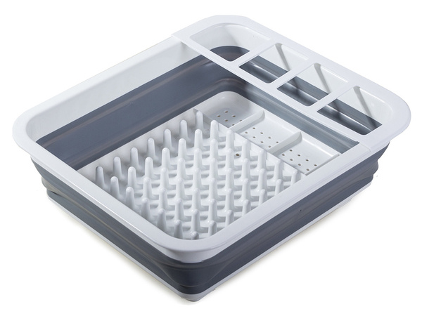 Silicone pot dryer folding drainer
