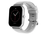 Smartwatch sieviešu vīriešu gumijas siksna sporta bluetooth sarunas pelēka