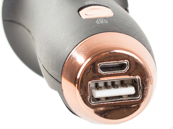 Kulma na vlasy narovnávačka kudrlinky powerbank usb