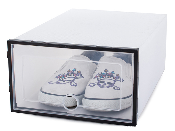 Cutie de pantofi organizator cutie container cu clapetă cabinet