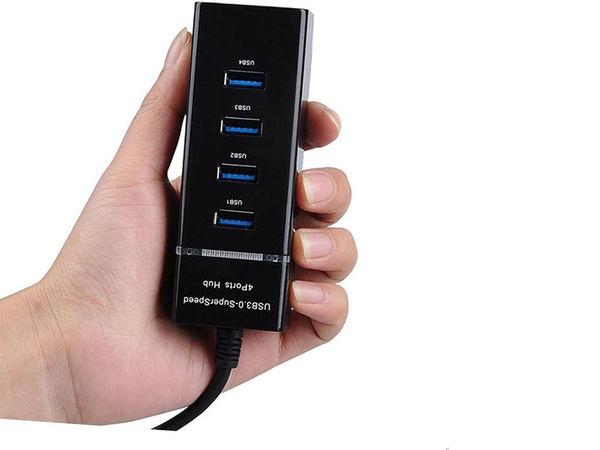 Hub usb 3.0 port splitter 4 port splitter adapter adaptador