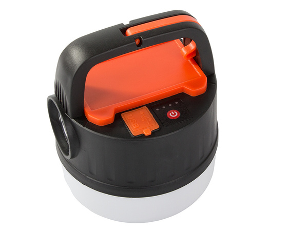 CAMPING CAMPING LUMINA REÎNCĂRCABILĂ A CONDUS USB TURISTIC SEARCHLIGHT CÂRLIG