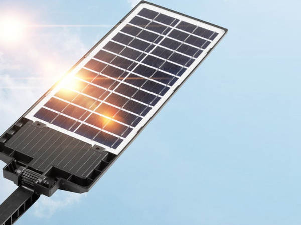 Solar led lampe bewegungssensor dämmerung fernbedienung strassenlampe nachtlicht