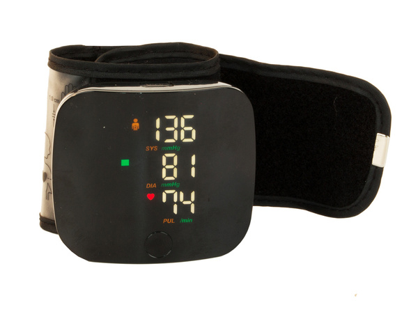 Elektronikus csuklós vérnyomásmérő lcd tok akusztikus usb